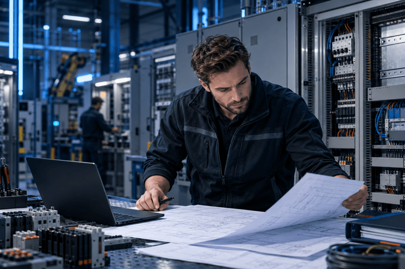 Werkvoorbereider Elektrotechniek Industrie image