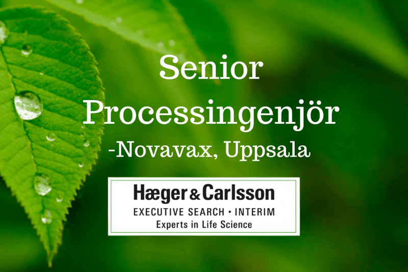 Senior Processingenjör Novavax AB, Uppsala image