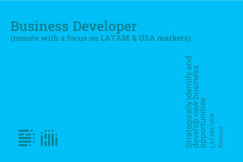 Business Developer (Remote with a focus on LATAM & USA markets) image