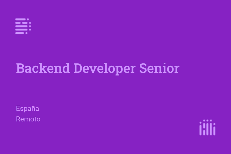Backend Developer Senior image