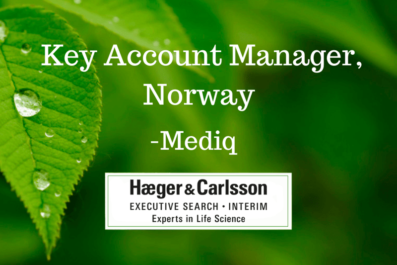 Key Account Manager, Norway - Mediq image