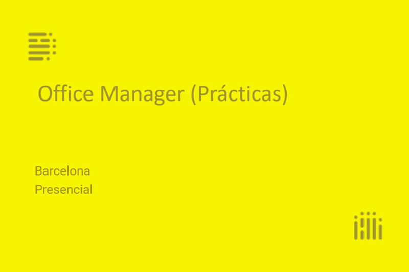 Office Manager (Prácticas) image