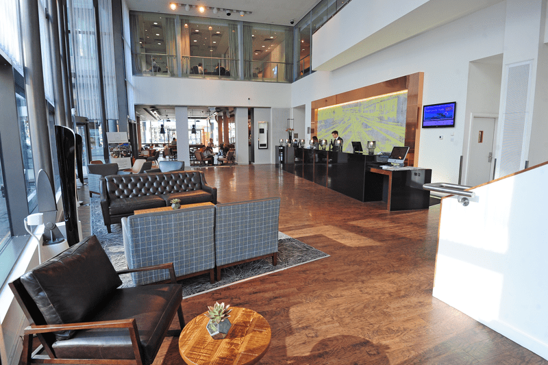 Receptionist image