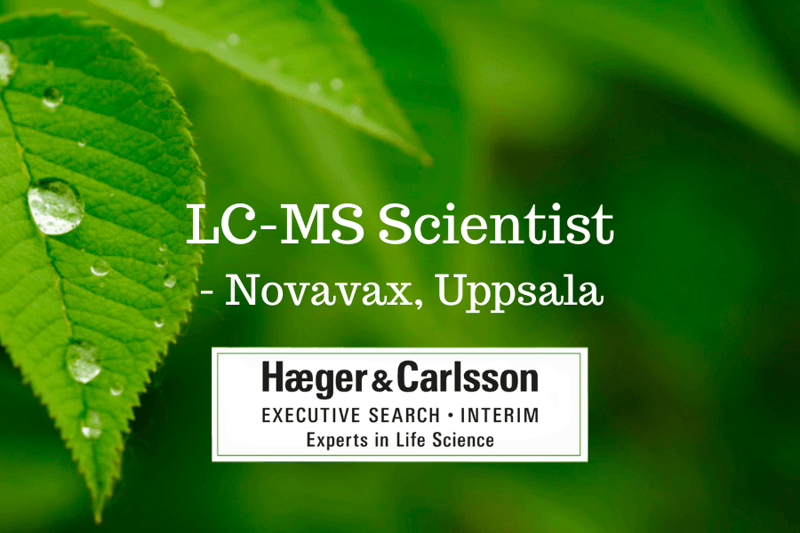LC-MS Scientist - Novavax image