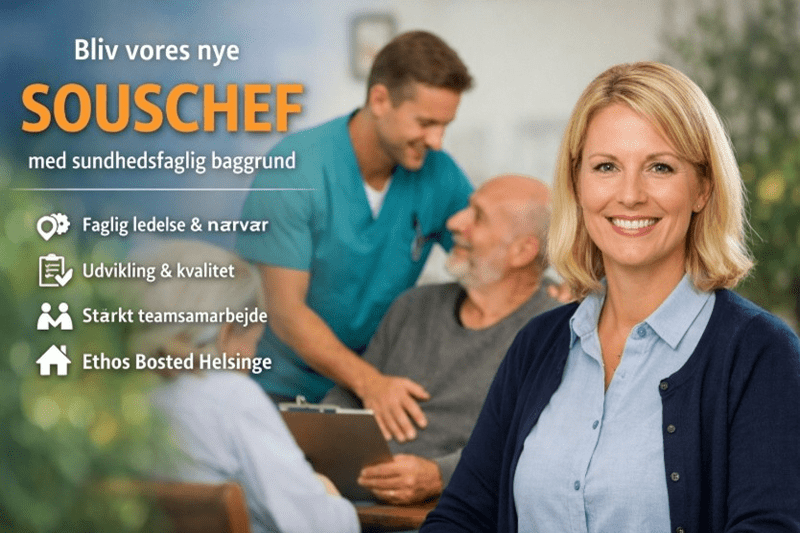 Souschef med Sundhedsfaglig baggrund Ethos Bosted - Helsinge image