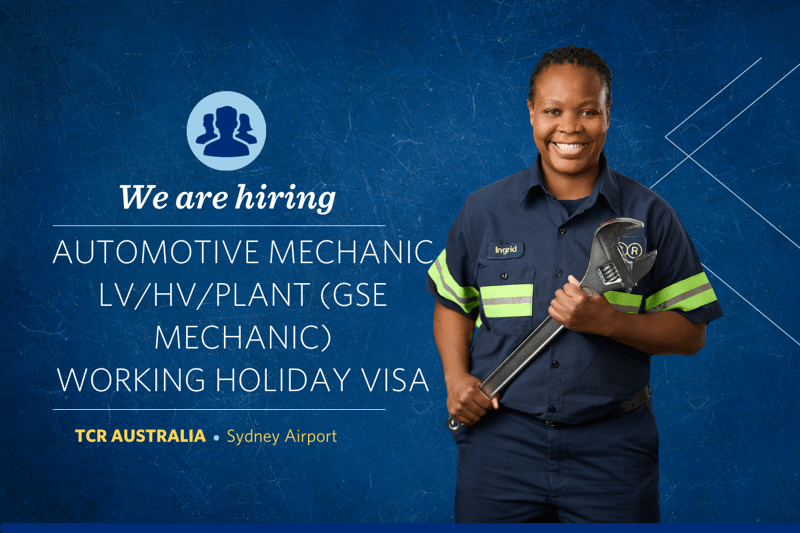 Working Holiday Visa - Automotive Mechanic - Syd Airport image