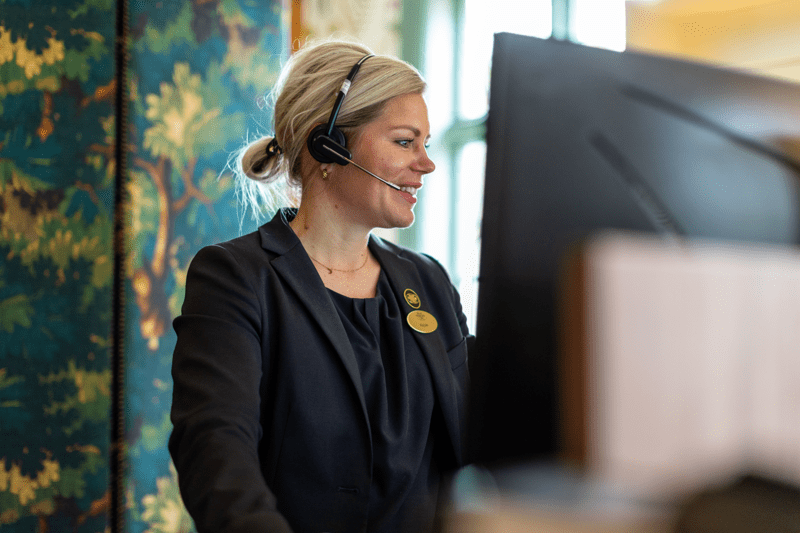 Receptionist – extrajobb på Hooks Herrgård image