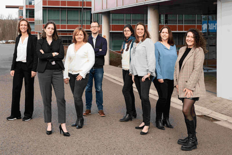 Group photo of SD Worx Colleagues