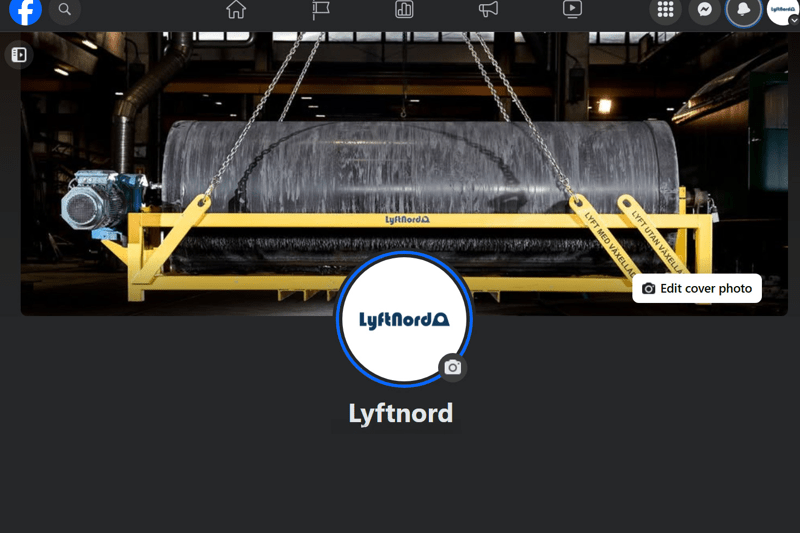 Hitta Lyftnord på Facebook