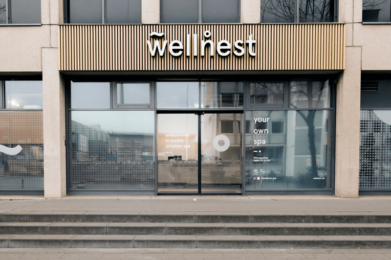 wellnest Filiale von außen