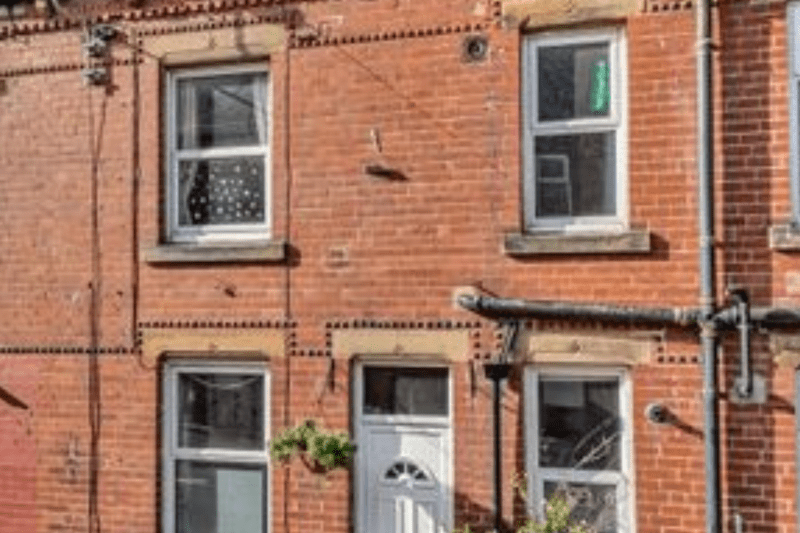 A red brick terrace house