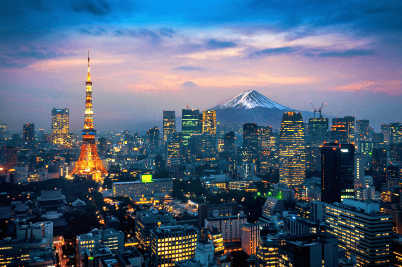 Tokyo Skyline by night
