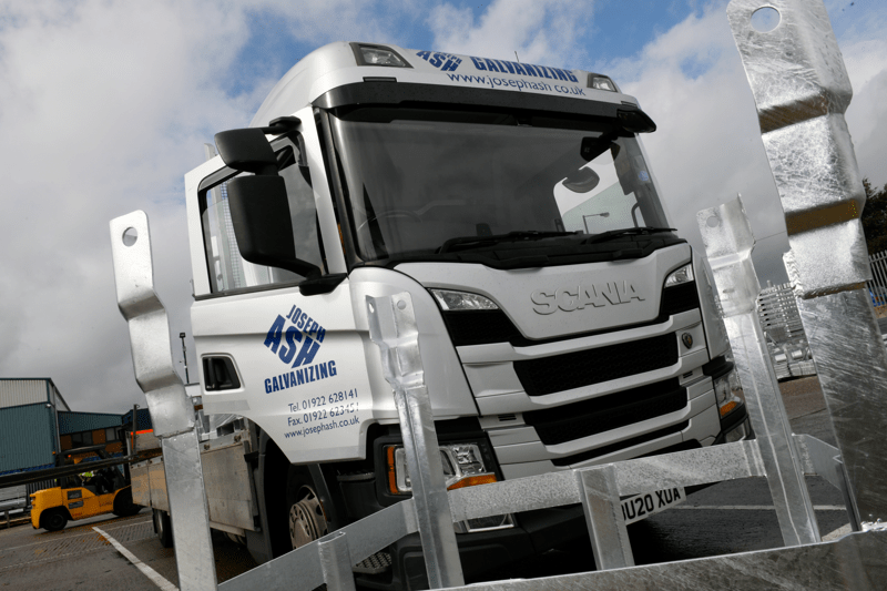 joseph ash galvanizing truck