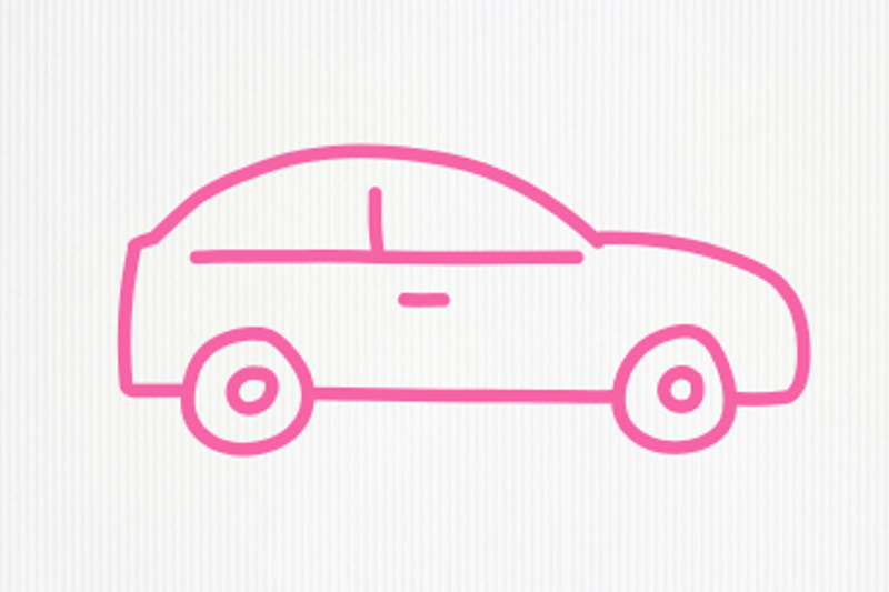 car icon, referencing The Works 'car allowance/company car' benefit
