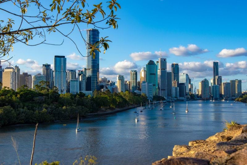 high-rise buildings near body of water during daytime