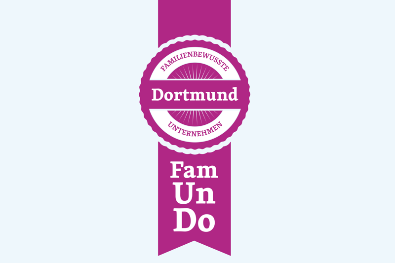 Siegel Familienbewusste Unternehmen Dortmund für prismat