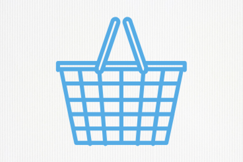 basket icon, referencing The Works 'Holiday Purchase' benefit