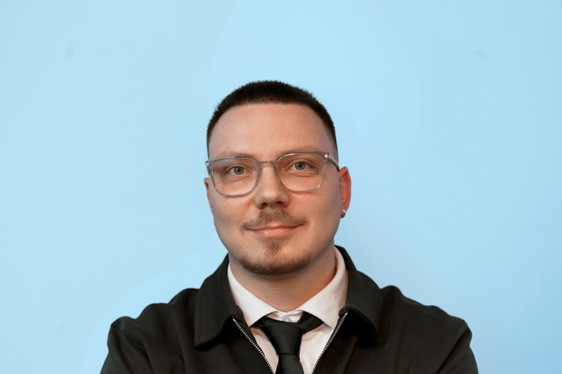 Portret van Hidde Coppens, Talent Acquisition bij Morgan Green Amsterdam