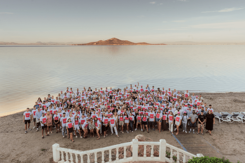 Teamtailor 2024 - Team photo La Manga