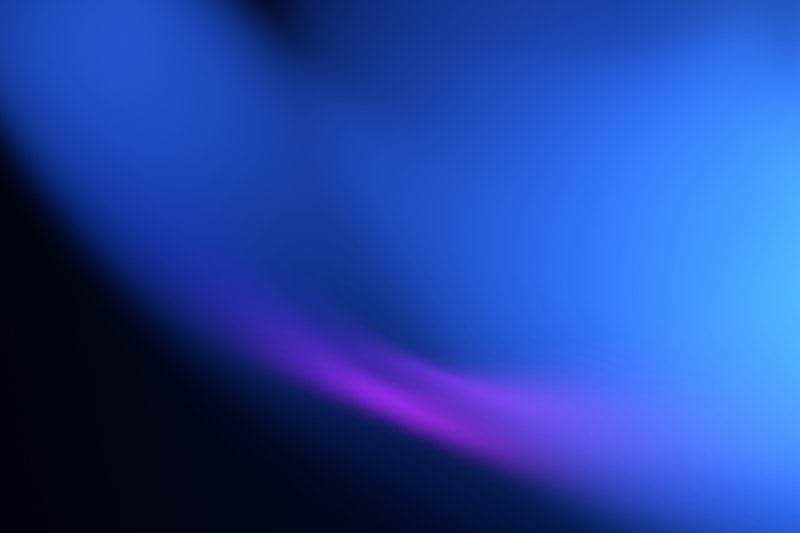 Abstract blue and purple light streaks