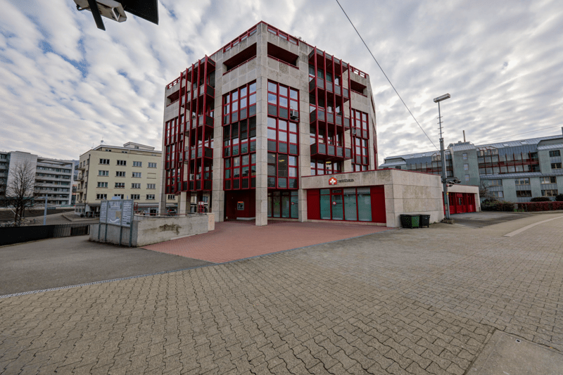 Zug Sicht Gleis 4