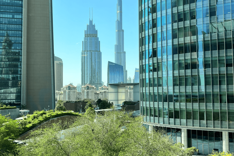 View from Dubai DIFC Office 2025
