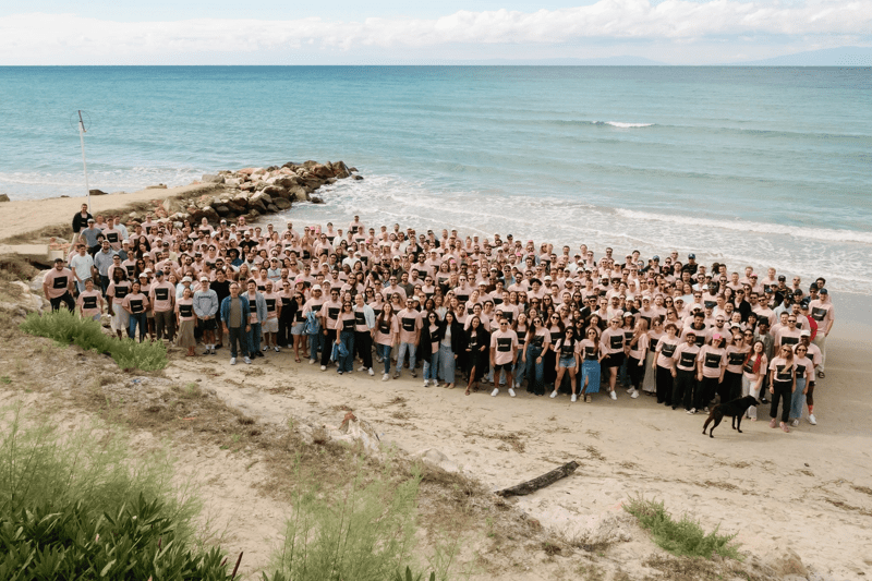 Teamtailor 2025 - Team photo Halkidiki