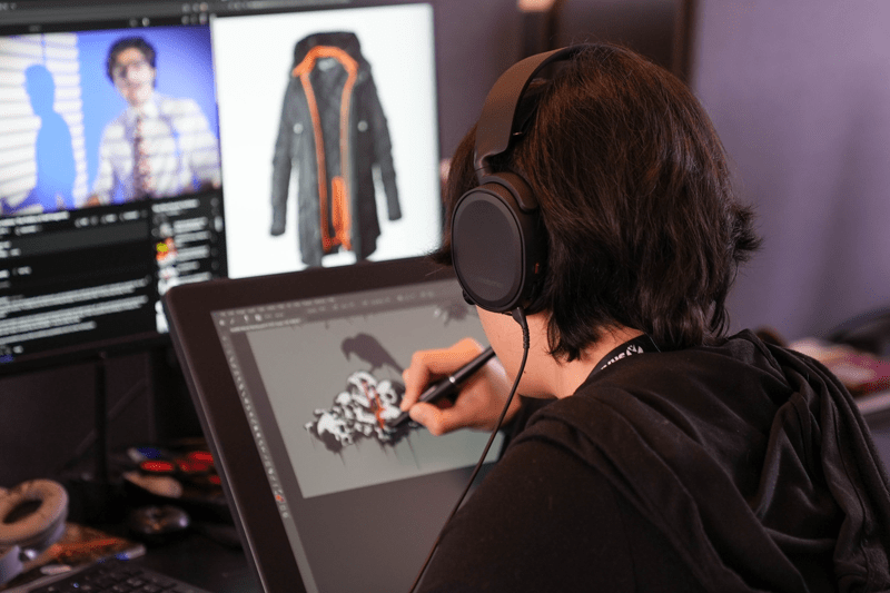 Character artist working on new assets for Exoborne