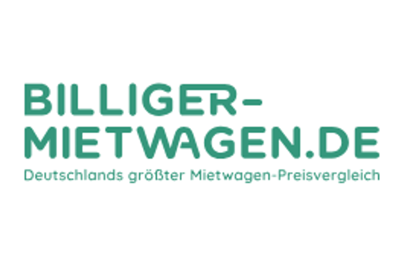 Logo Billiger Mietwagen green color