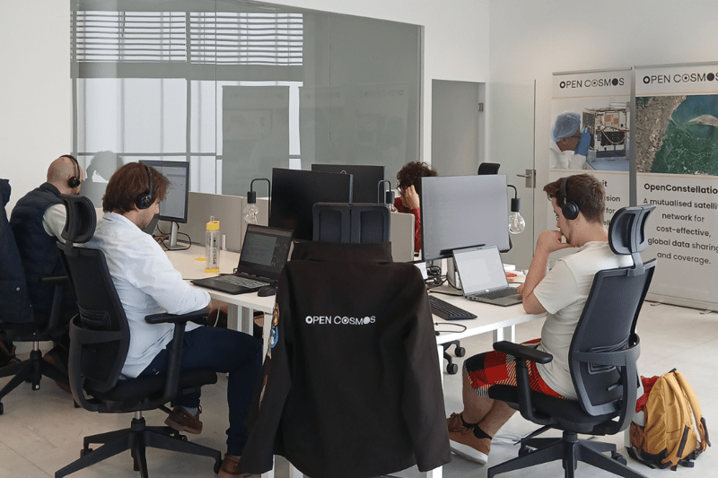 Office Space with employees working