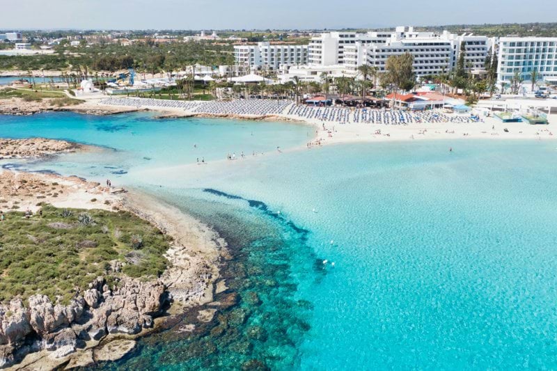 aerial view of beach during daytime
