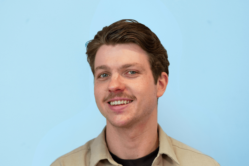 Portret van Melvin Holslag, Senior Business Consultant bij Morgan Recruitment Group Amsterdam 