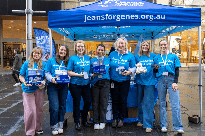 Tyro Jeans for Genes Day Volunteering