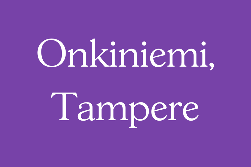 Onkiniemi, Tampere