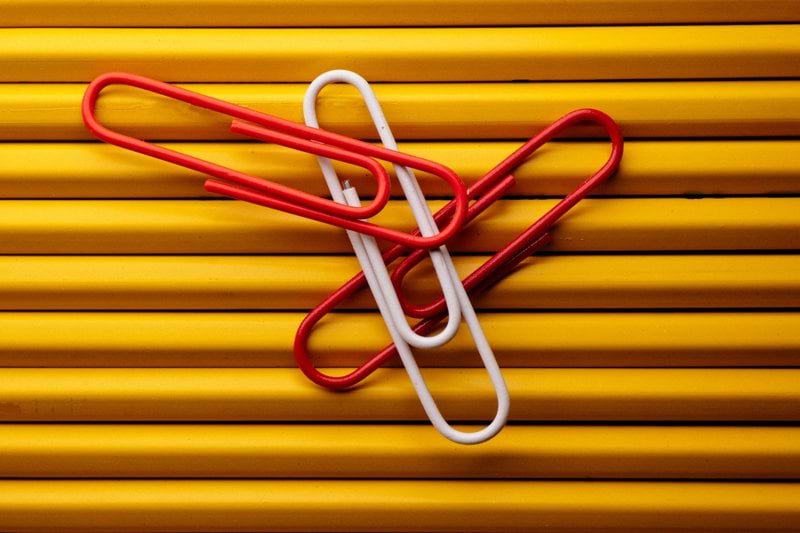 yellow and red metal tool