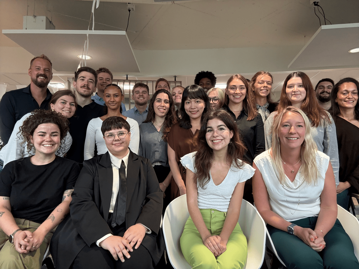 The September 2026 intern cohort in the Datamaran office in Leeuwarden