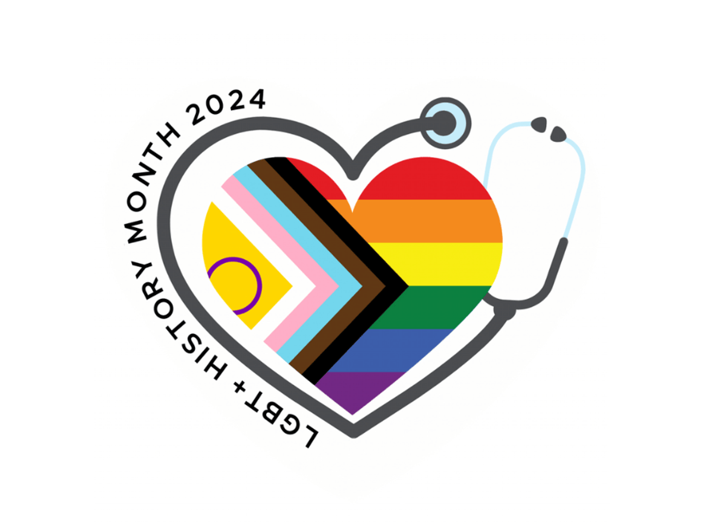 LGBT+ History Month 2024 logo
