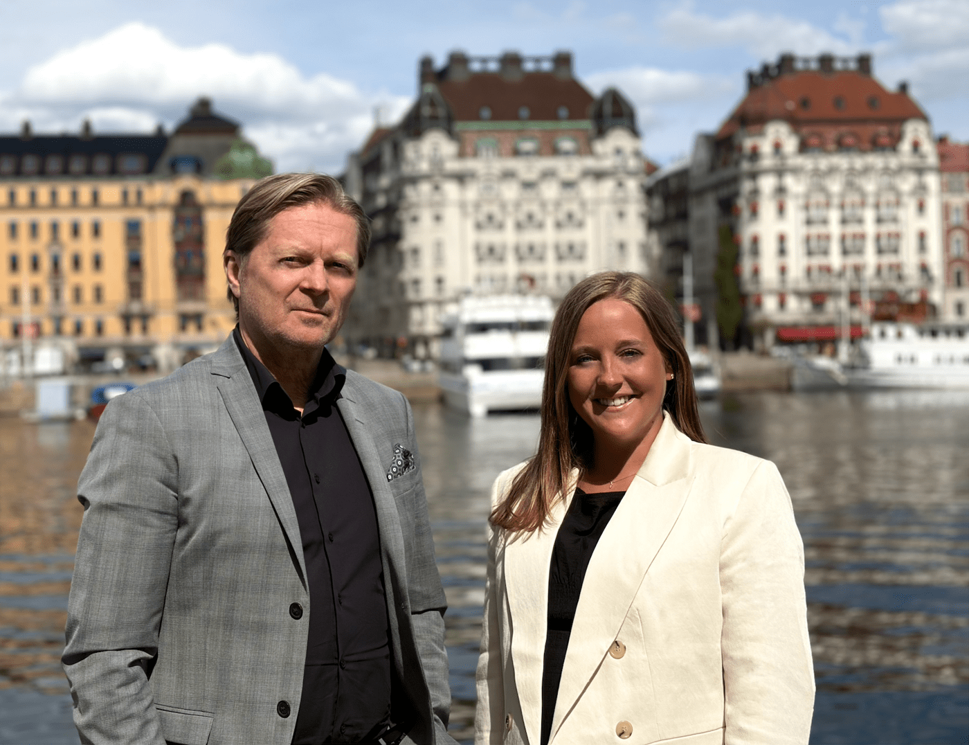 Patrick Costow och Sofie Glenne