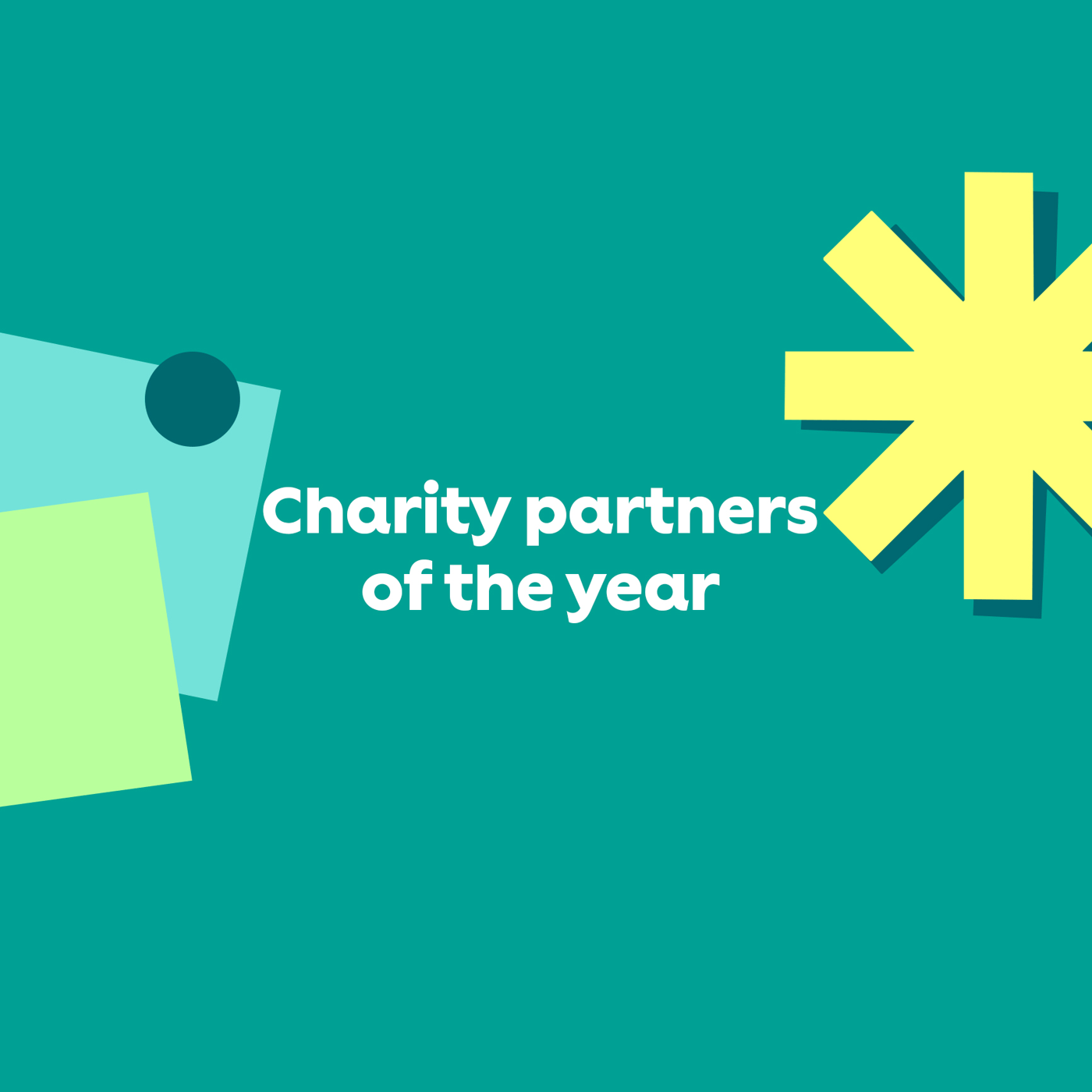 charity partners of the year cover image