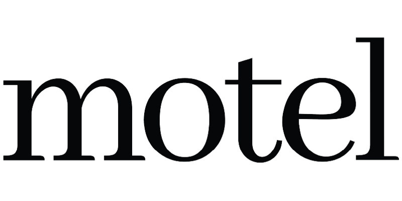 Motel logo in black