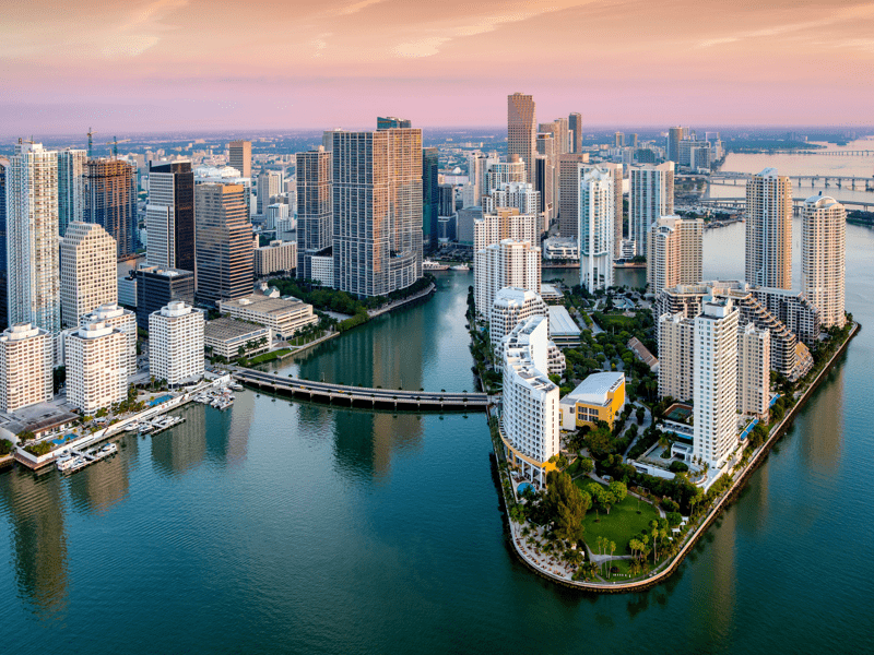 View of Brickell, Miami