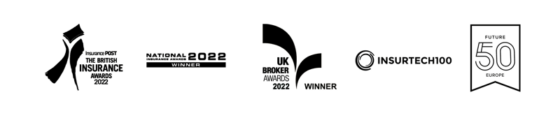 Logos of the awards Superscript has won.