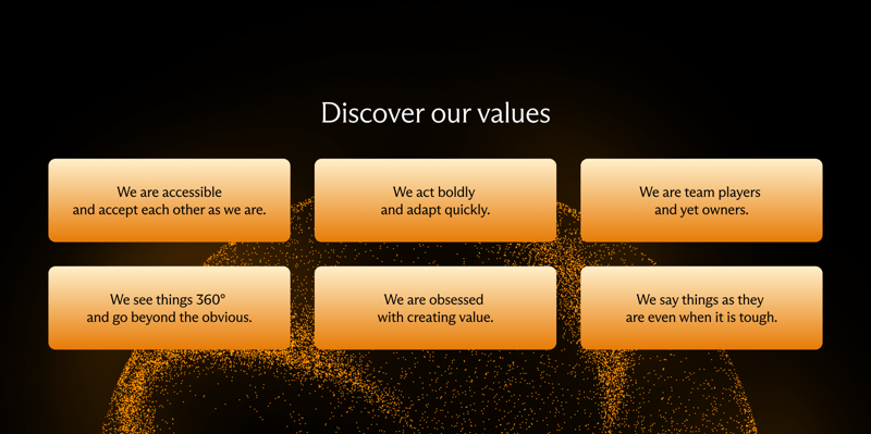 Discover our values at Sunstice