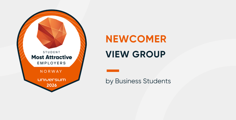 I 2026 ble VIEW Group rangert til årets nykommer som "Most attractive newcomer"