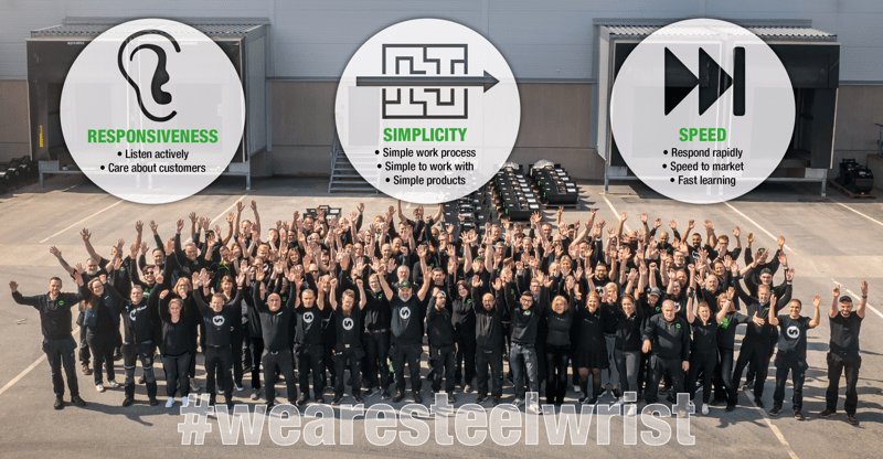 Steelwrist core values