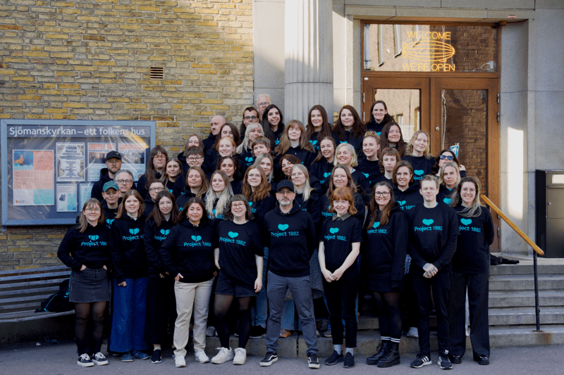 The unstoppable Project 1882 crew