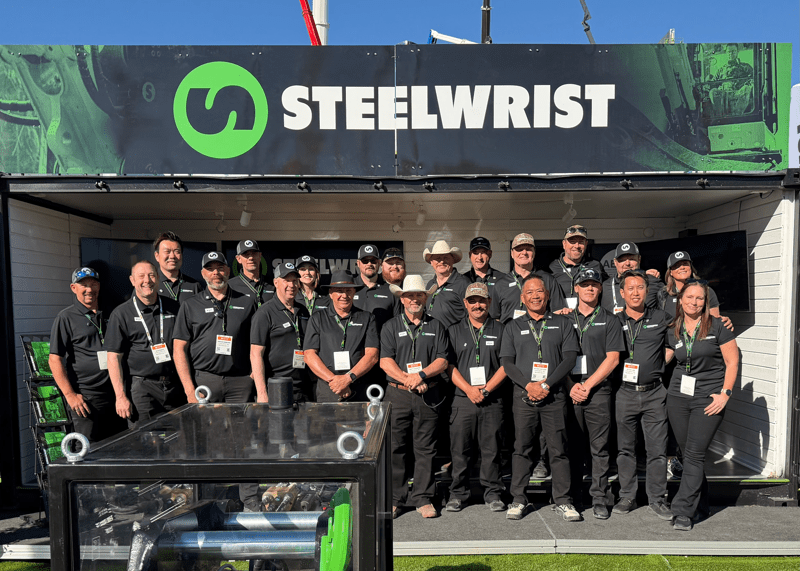 Steelwrist team at Conexpo
