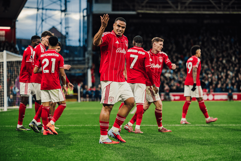 Murillo celebrating with fans